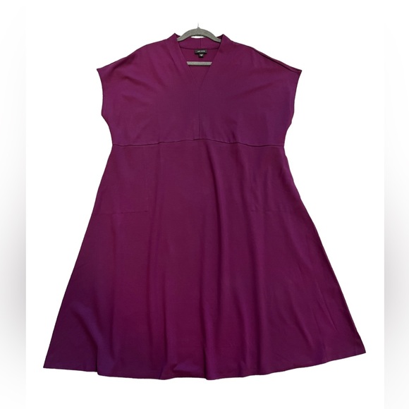 J. Jill Dresses J Jill Nwot Wearever Collection Dress Plum Midi Womens Size X Soft Stretchy